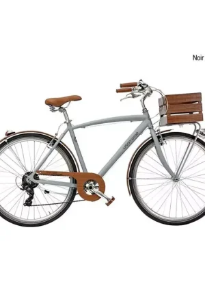 Authentique Vélo CASADEI urban wood 28 homme 7v alu h52 Noir