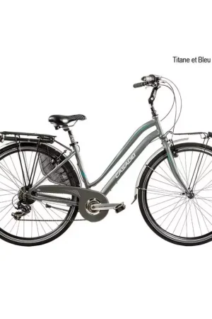 Commander Maintenant Vélo CASADEI e-bike ctb 28 aura ansmannh44 titane et bleu