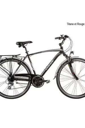 Paiement Sécurisé Vélo CASADEI ctb 28 zefiro 24v alu h52 titane et rouge