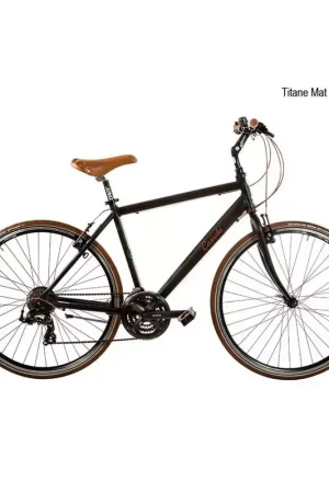 Vélo CASADEI ibrido 28´´ homme 21v titane mat h54h54 titane mat Prix Promo