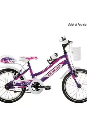 Vélo CASADEI mtb 16 lincy h26 violet fushia Prix Réduit