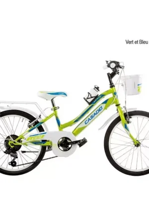 Must-Have Vélo CASADEI mtb 20 lincy 6v h28 vert bleu