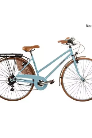 Vélo CASADEI sport peugeot 28 femme 6v h44 Bleu Vente Directe