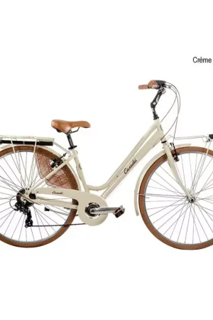 Vélo CASADEI vintage 28 femme 6v aluh44 creme Super Prix
