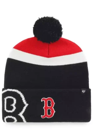 Usine Directe Bonnet 47 BEANIE MLB BOSTON RED SOX MOKEMA CUFF KNIT NAVY