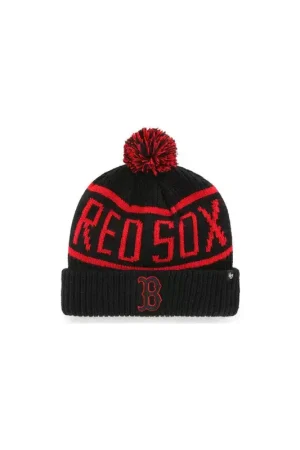 Usine Directe Bonnet 47 BEANIE MLB BOSTON RES SOX CALGARY CUFF KNIT BLACK