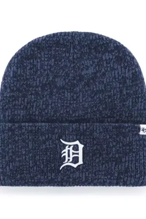 Offre Du Jour Bonnet 47 BEANIE MLB DETROIT TIGERS BRAIN FREEZE CUFF KNIT NAVY