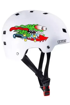 Casque BULLET HELMET JUNIOR (CASQUE ENFANT) SANTA CRUZ SLASHER WHT Vente Flash