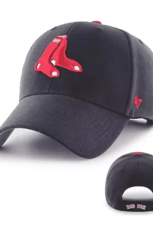 Casquette 47 CAP MLB BOSTON RED SOX MVP NAVY SOCKS Solde
