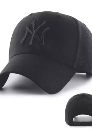 Offre Du Jour Casquette 47 CAP MLB NEW YORK YANKEES MVP SNAPBACK BLACK BLACK
