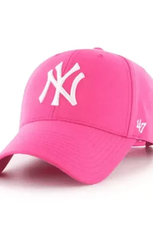 Casquette 47 CAP MLB NEW YORK YANKEES MVP SNAPBACK MAGENTA Nouvel Arrivage