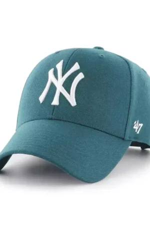 Solde Casquette 47 CAP MLB NEW YORK YANKEES MVP SNAPBACK PACIFIC GREEN