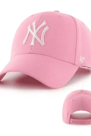 Casquette 47 CAP MLB NEW YORK YANKEES MVP SNAPBACK ROSE Acheter En Ligne
