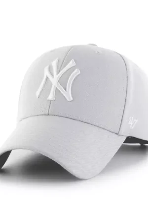 Commande En Gros Casquette 47 CAP MLB NEW YORK YANKEES MVP SNAPBACK STEEL GREY