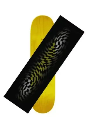 Grip HARD LUCK GRIP PLAQUE WARPED CHECKER CLEAR Nouvel Arrivage