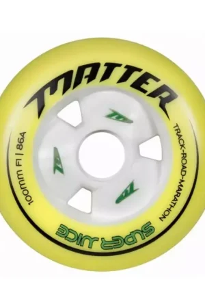 Roue roller en ligne race MATTER Super Juice 100mm F1 86a, Pcs. Populaire