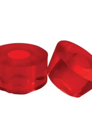Vente Directe cusion CHAYA Interlock Jellys Cushion Rollerskates 85a,12mm con/bar,SHU PU,red 8-Pack