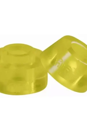 cusion CHAYA Interlock Jellys Cushion Rollerskates 95a,12mm con/bar,SHU PU,yellow 8-Pack Nouvel Arrivage