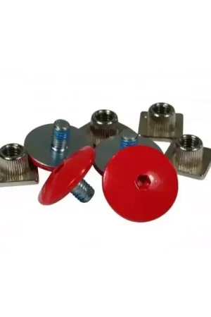Remise visserie roller USD HINGE SCREW red, 23.5*M6*9, Set