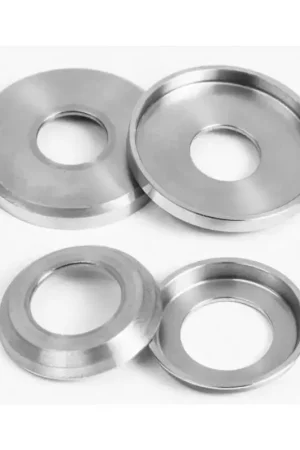 Quantité Limitée visserie roller quad CHAYA Cushion Cup, flat + conical stainless steel