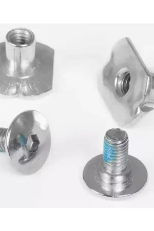 Visserie roller en ligne POWERSLIDE Next Cuff Screw, silver, 2-Pack Marque