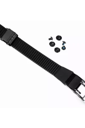 Boucle de serrage roller en ligne POWERSLIDE Classic Buckle, 20cm incl. Hardware, silver LEFT Expédition Rapide