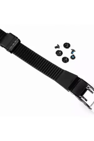 Boucle de serrage roller en ligne POWERSLIDE Classic Buckle, 18cm incl. Hardware, silver LEFT Commander Maintenant