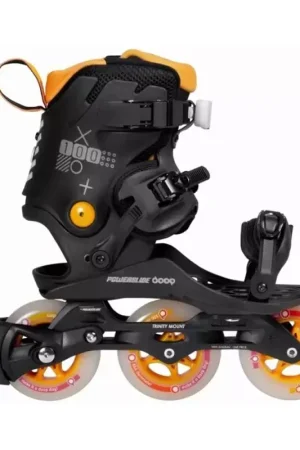 Roller en ligne POWERSLIDE Doop Yellow Sunrise 100 Promotion