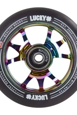 Lucky Toaster 110mm Roue Trottinette Freestyle Neochrome/Black 110mm Usine Directe