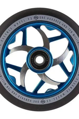 Dernière Chance Striker Essence V3 Noir Roue Trottinette Freestyle Bleu 110mm