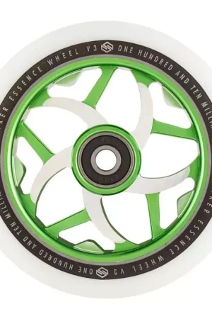 Top Vente Striker Essence V3 Blanc Roue Trottinette Freestyle Vert 110mm