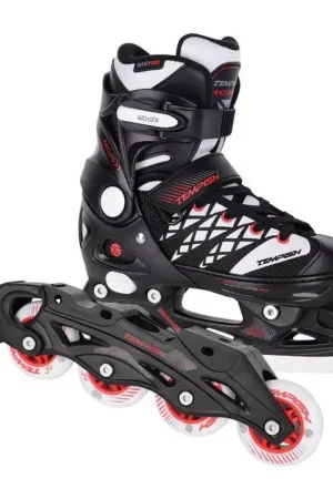 Usine Directe Tempish Clips Duo Rollers/Patins à glace ajustables Enfant