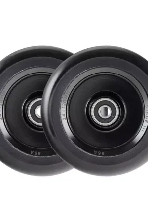 Tilt Durare Fullcore Roues Trottinette Pack de 2 Noir 120mm Retour Gratuit