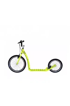 Authentique Footbike KOSTKA HILL MAX KID (G5) - Neon Lemon