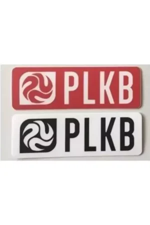 PLKB Sticker 21x7cm red (mat) Super Prix
