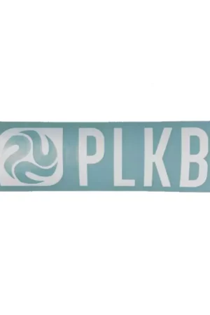 PLKB Sticker 21x7cm white (cut tekst) Soldes