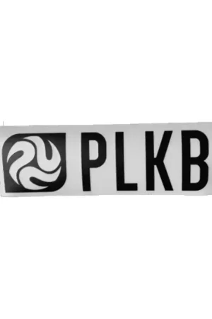 Commande En Gros PLKB Sticker 21x7cm black (cut tekst)