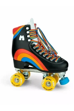 Produit De Marque Roller quad MOXI ROLLERSKATES Rainbow Rider Noir