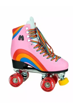 Roller quad MOXI ROLLERSKATES Rainbow Rider Pink Commander Vite
