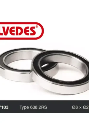 Seulement Aujourd'hui ELVEDES Roulement Type 608 2RS diamètre 8 x diamètre 22 x 7