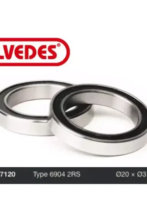 Livraison Express ELVEDES Roulement Type 6904 2RS diamètre 20 x diamètre 37 x 9