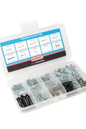 ELVEDES Boite dassortiement de PIN et CLIP pour plaquettes de frein Certifié