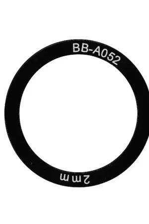 ELVEDES 6x Spacer aluminium de boitier de pédalier 38x30x2mm Certifié