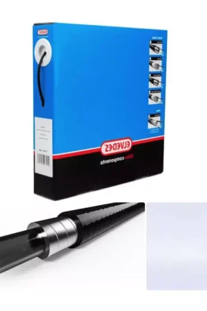 ELVEDES 30m Gaine de frein White avec liner diamètre 5,0mm Top Vente