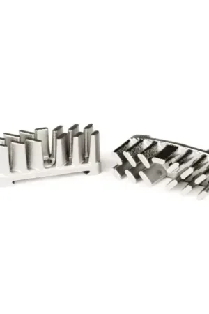 ELVEDES 1 paire de radiateurs aluminium pour plaquettes de frein AEROSTREAM Silver Nouvelle Collection