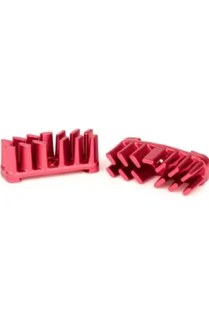ELVEDES 1 paire de radiateurs aluminium pour plaquettes de frein AEROSTREAM Red Quantité Limitée