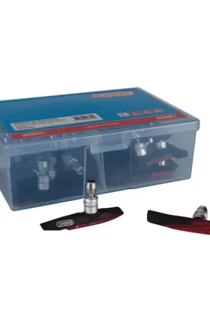 ELVEDES Boite de 25 paires patins de frein V-Type 72mm pour Conditions Humides Commander Maintenant