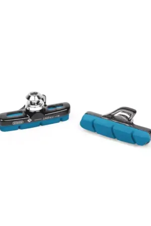 Promotion Saisonnière ELVEDES Paire de patins plus porte patins Alu 55mm Pour jante Carbon Campagnolo