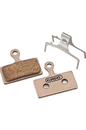 ELVEDES Paire de plaquettes de frein metalique pour Shimano BR-M666, -M785, -M985, -M988 Affaire À Saisir