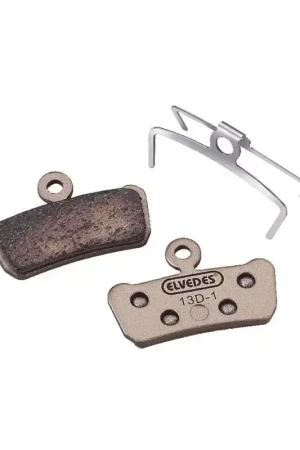 ELVEDES Paire de plaquettes de frein métaliques pour SRAM Guide / Avid XO Trail Commander Maintenant